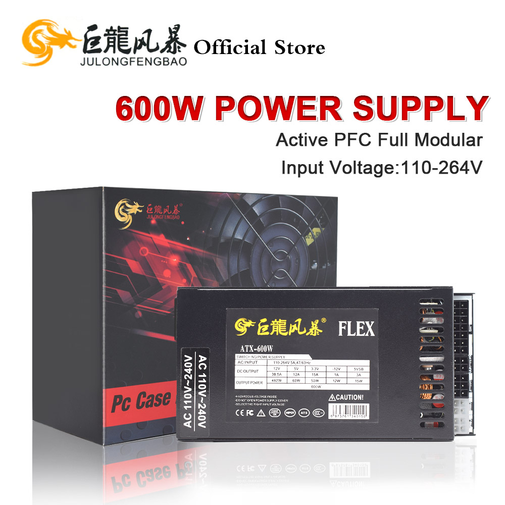 600w modular completo 1u flex  - Flex Atx Power Supply 600W 1U avaliação e preço