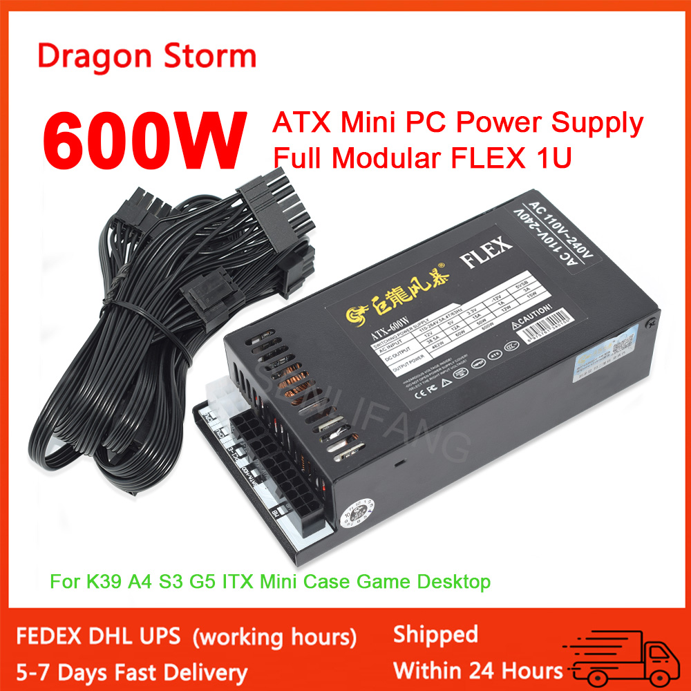 Fonte de Alimentação Modular C - Flex Atx Power Supply 600W 1U avaliação e preço